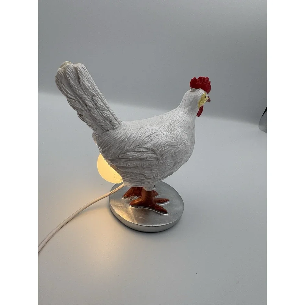 Chicken Egg Lamp USB Funny Animal Night‎ Light Decoration Table Lamp Open Box